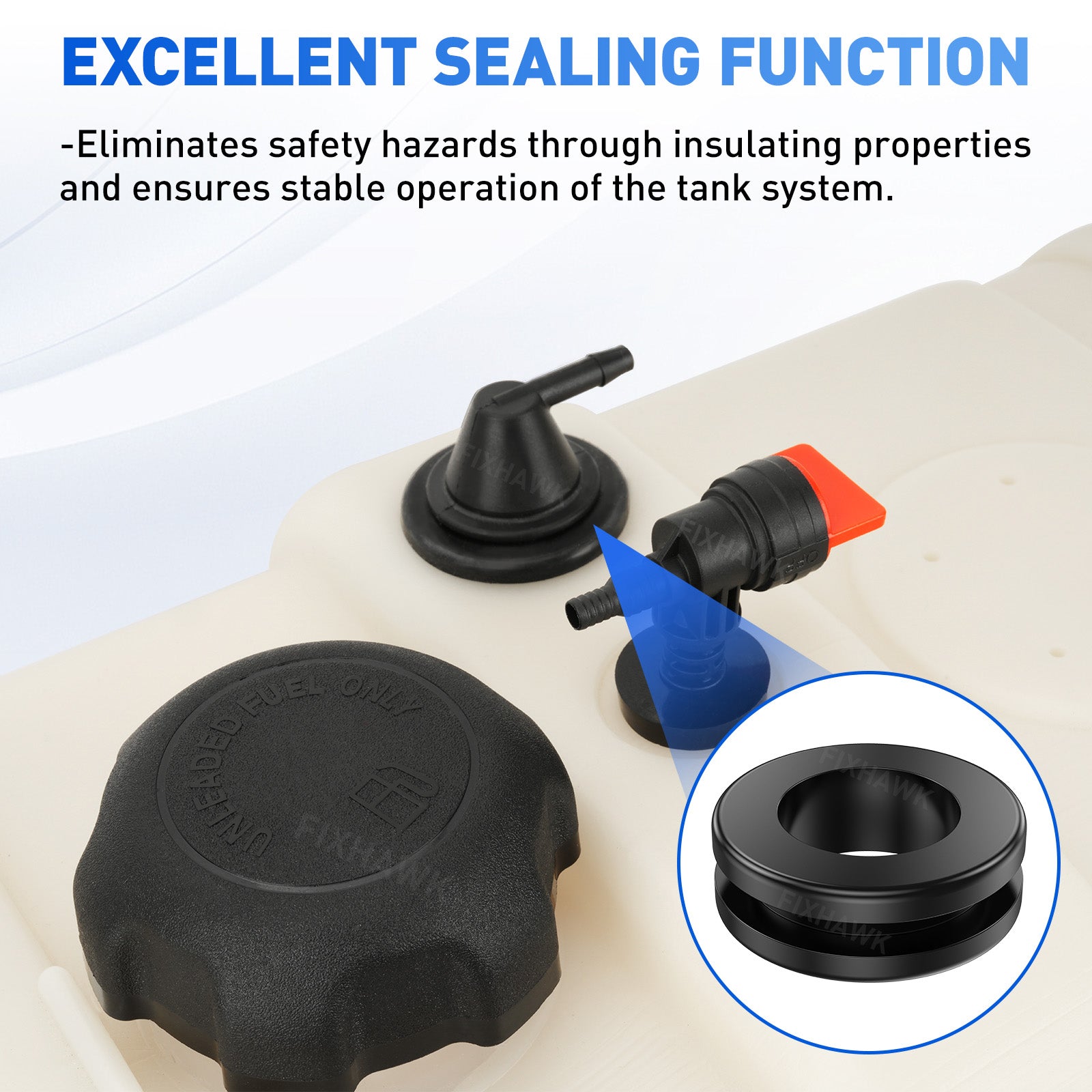 golf cart fuel tank vent