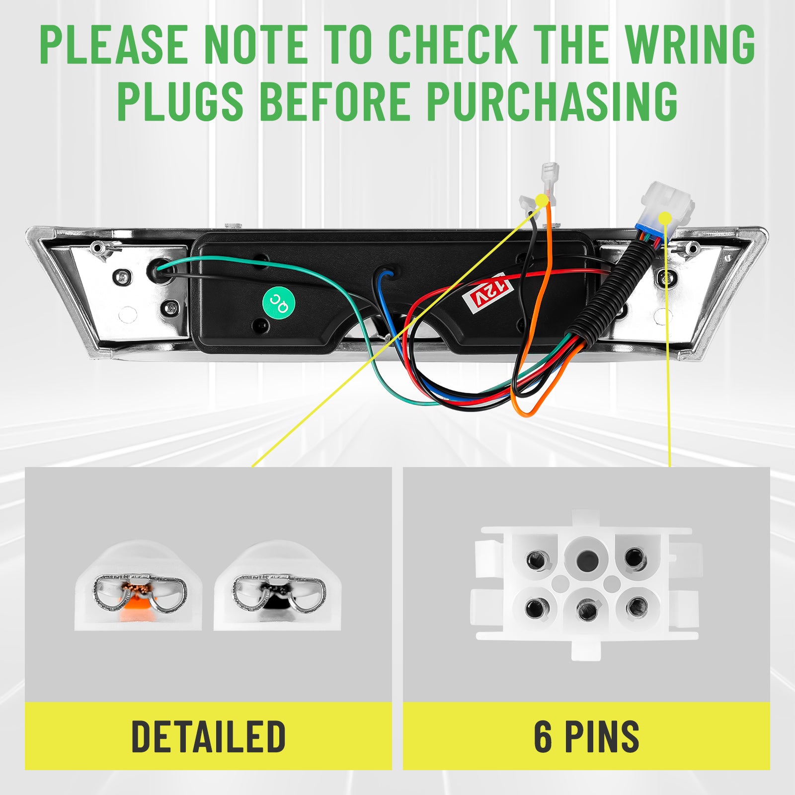 Golf Cart LED Headlight Bar for Club Car Precedent 2004-Up with Front Head Light 12V | Drive-up