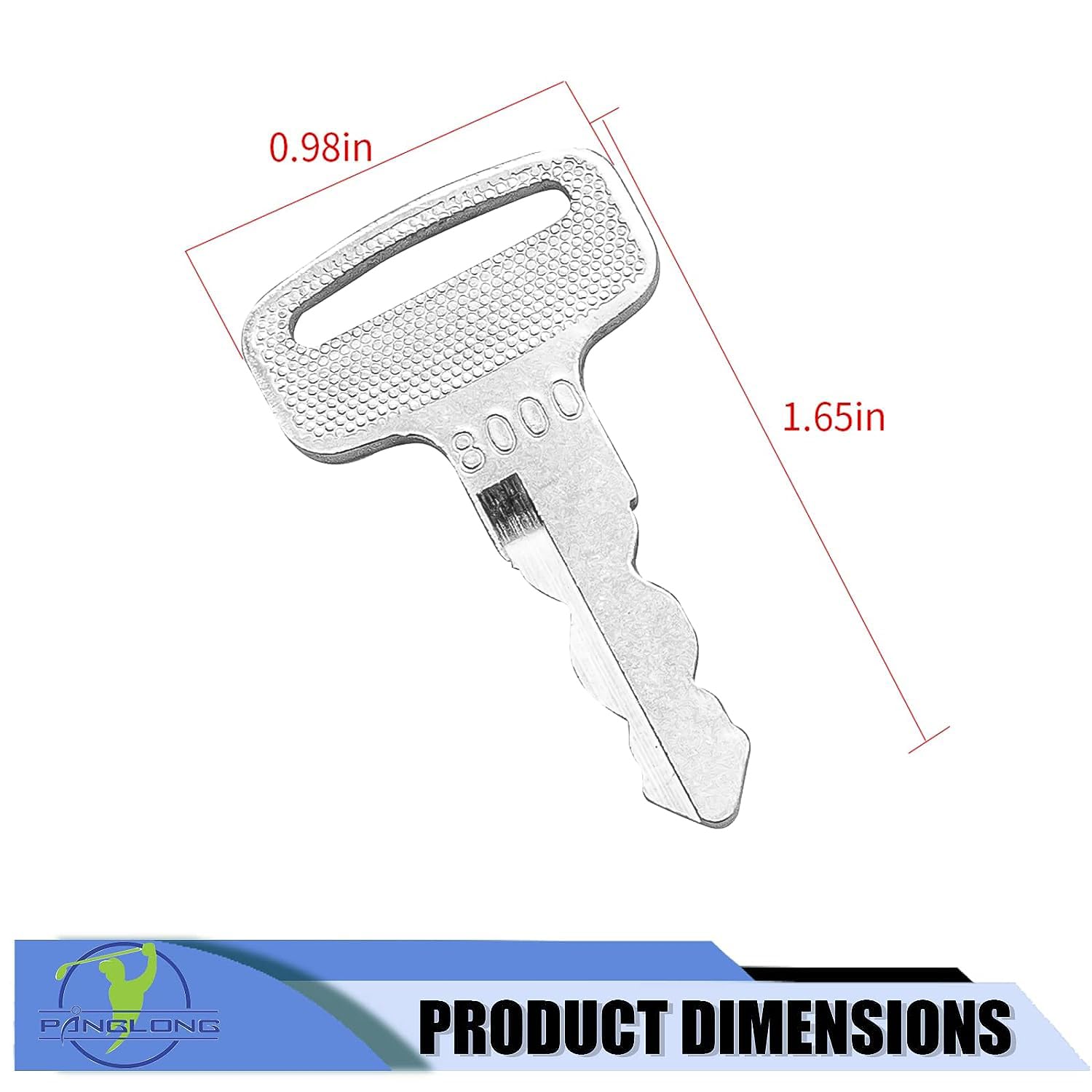 Golf Cart Key Suitable for Yamaha Golf Cart Key-8000 10PCS | Drive-up