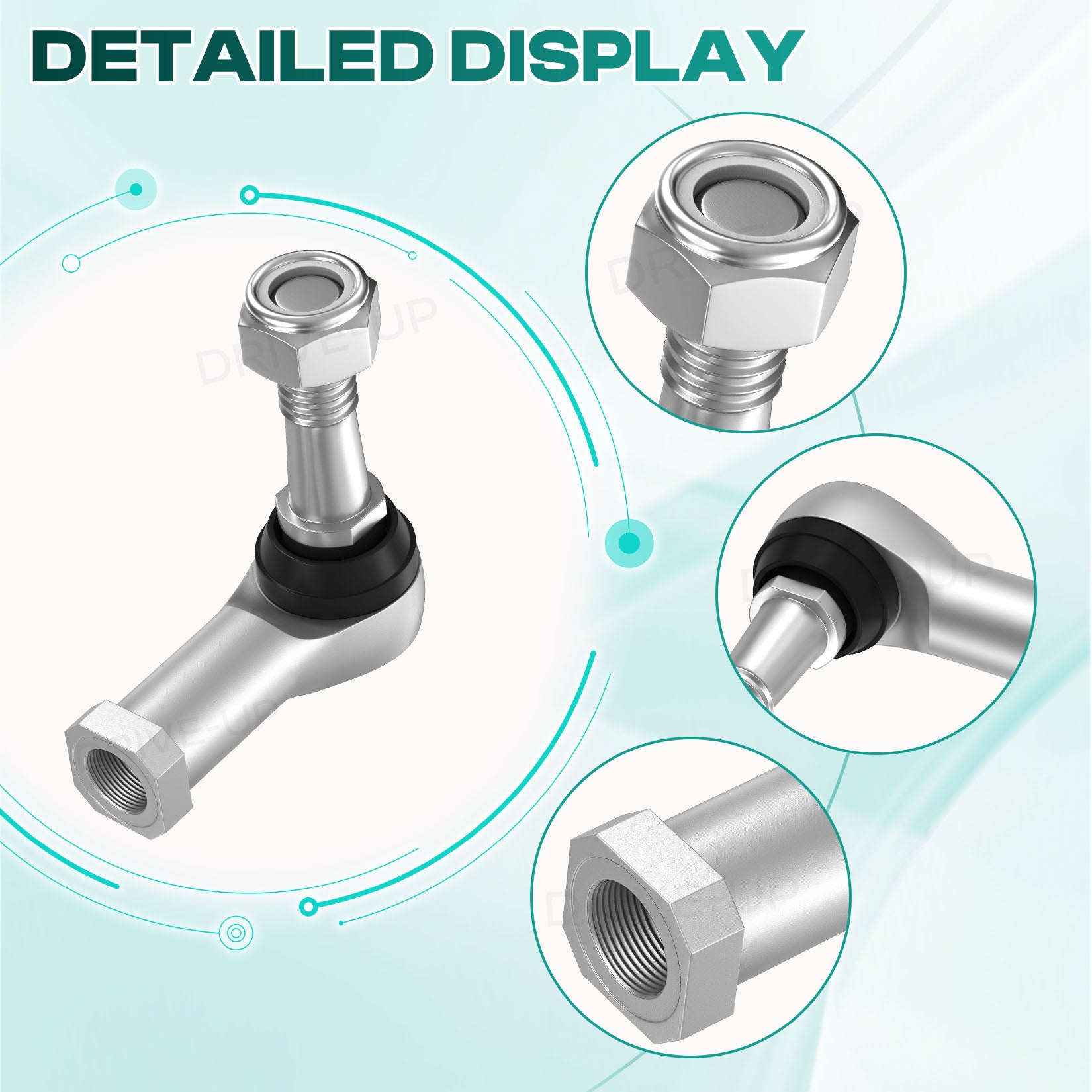 Ball Joint Kit, Fits 2001-Up EZGO TXT Golf Cart | Drive-up