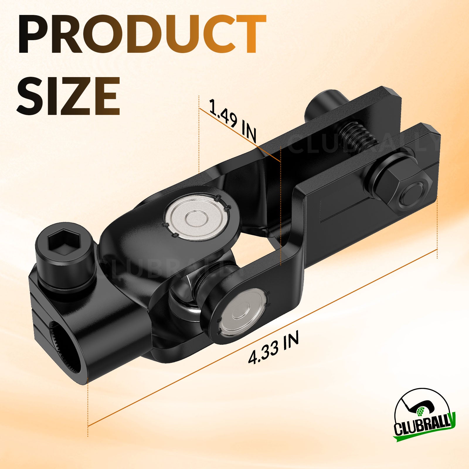 Steering Yoke Fits for 2008-UP EZGO RXV Gas & Electric Golf Cart | Drive-up