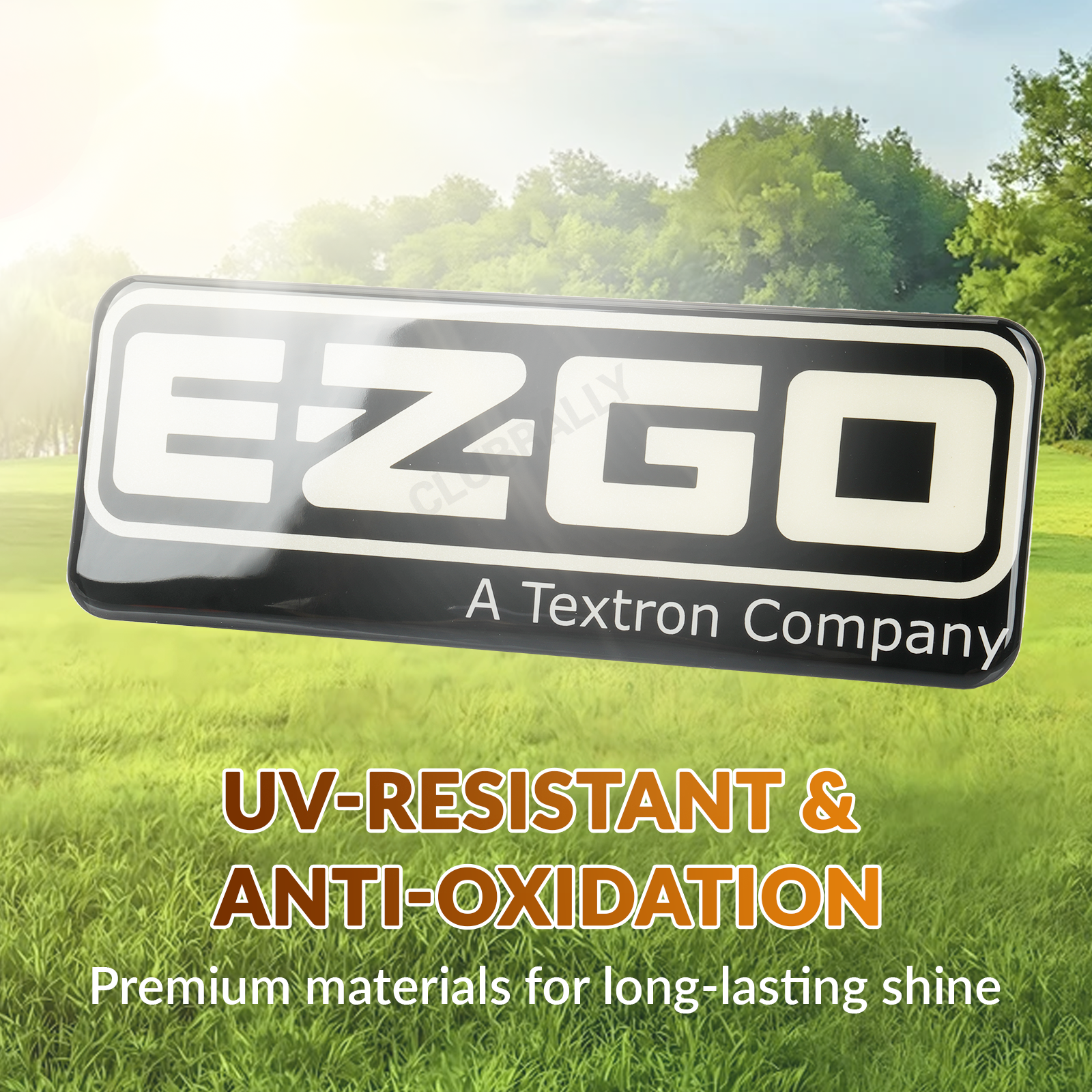 Name Plate for 2008-Up EZGO RXV Golf Carts | Drive-up