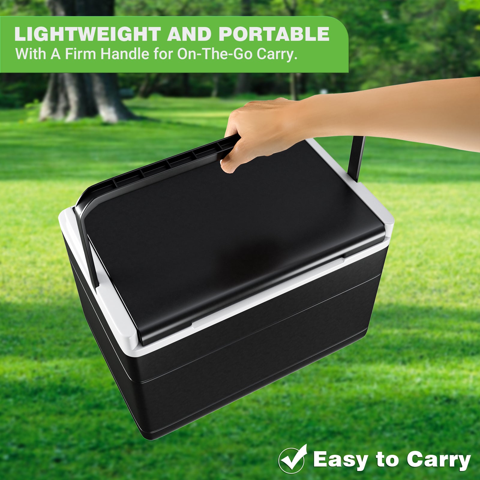 Golf Cart Cooler, Golf Cart Cooler with Mounting Bracket Kit Caddy for Club Car Precedent Tempo and Onward OEM 102588101 103886801