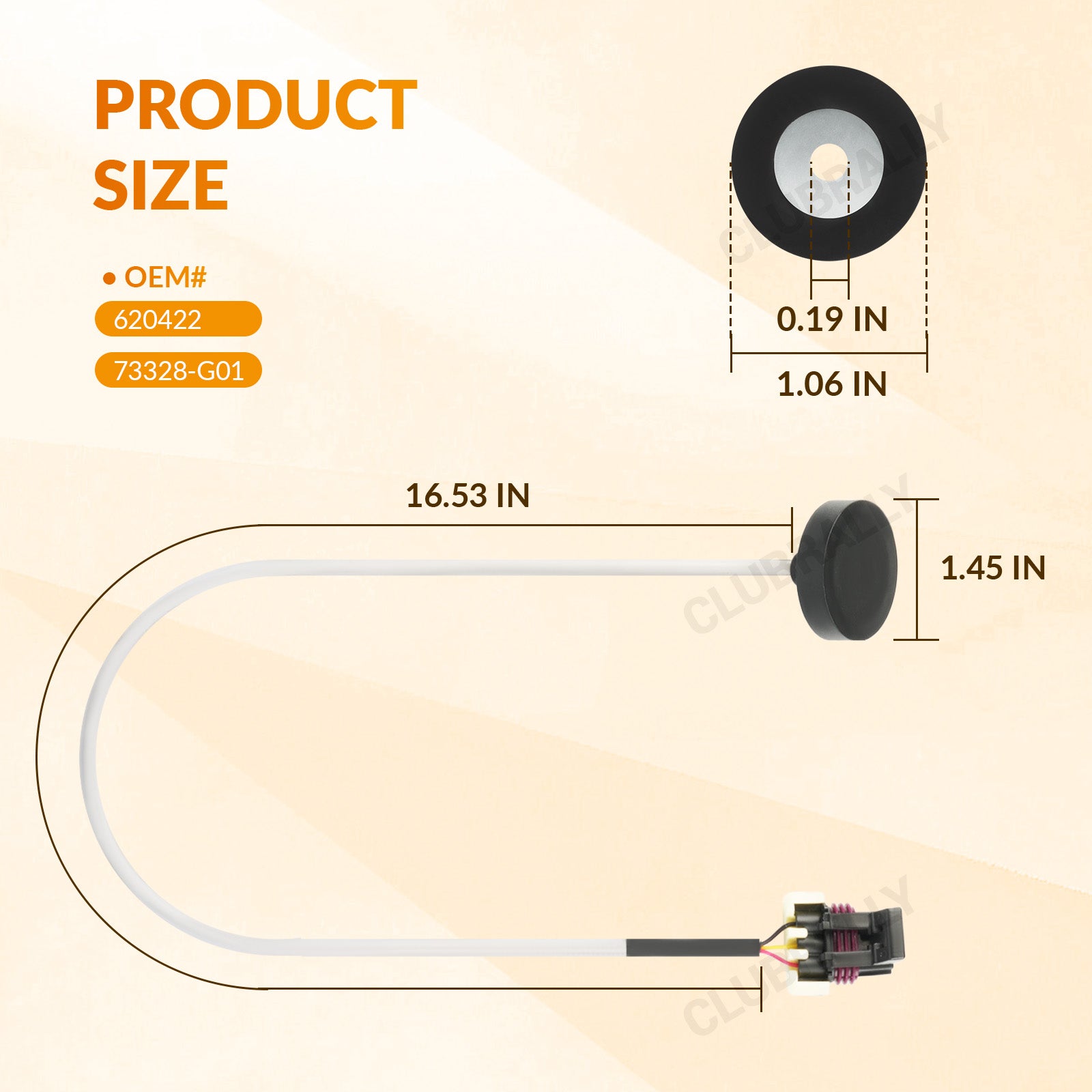 Speed Sensor Harness 48 Volt Kit Fits EZGO TXT | Drive-up