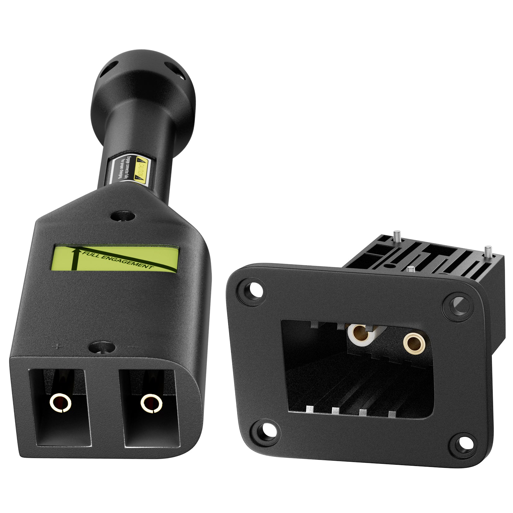 EZGO TXT Medalist 36V PowerWise Charger Receptacle and W/Handle Plug Fits Electric |Drive-up
