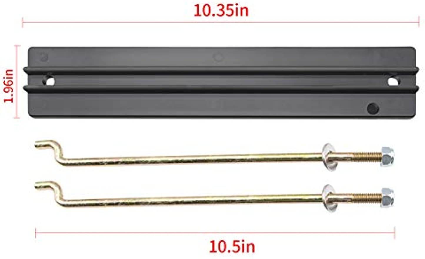 Hold Down Plate and Rod Kit Washers & Nuts,for Club Car Electric DS&Carryall