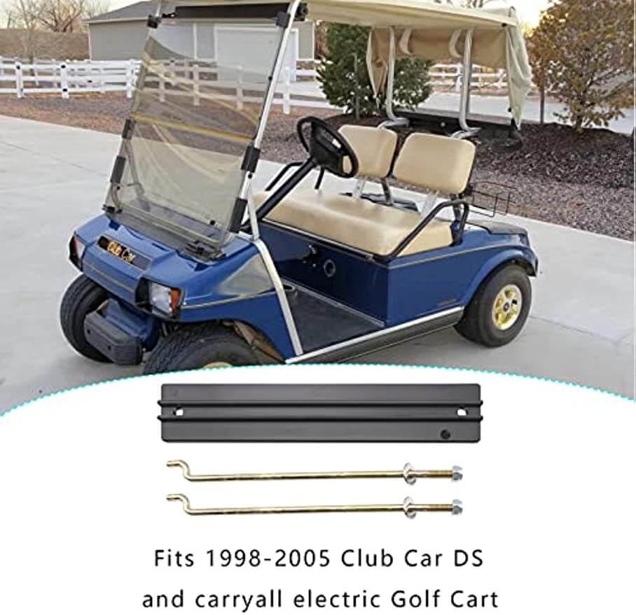 Hold Down Plate and Rod Kit Washers & Nuts,for Club Car Electric DS&Carryall