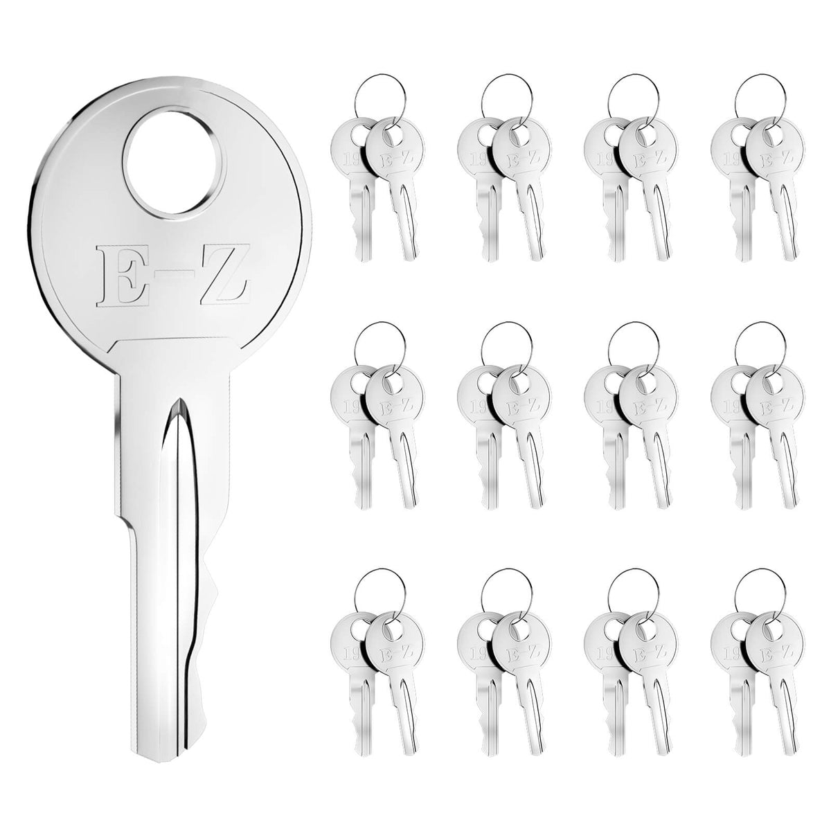 EZGO Key Ignition 25-Pack - Fits 1981+ Golf Carts (OEM 17063-G01) | Drive-up
