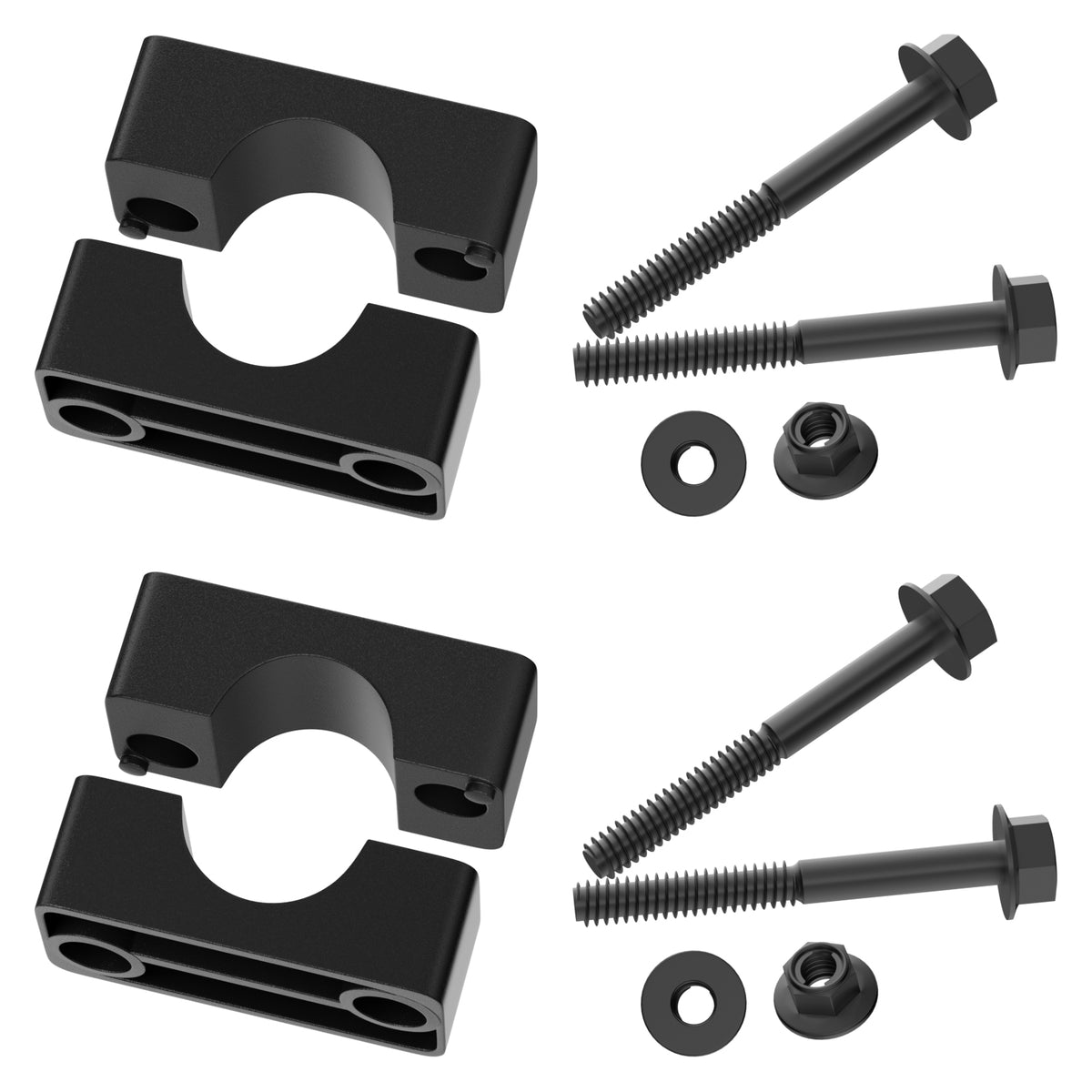 Drive-up Brake Block Mounting Set with Screw Nut for Club Car DS Carryall Golf Cart 1981-Up, OEM#1011402