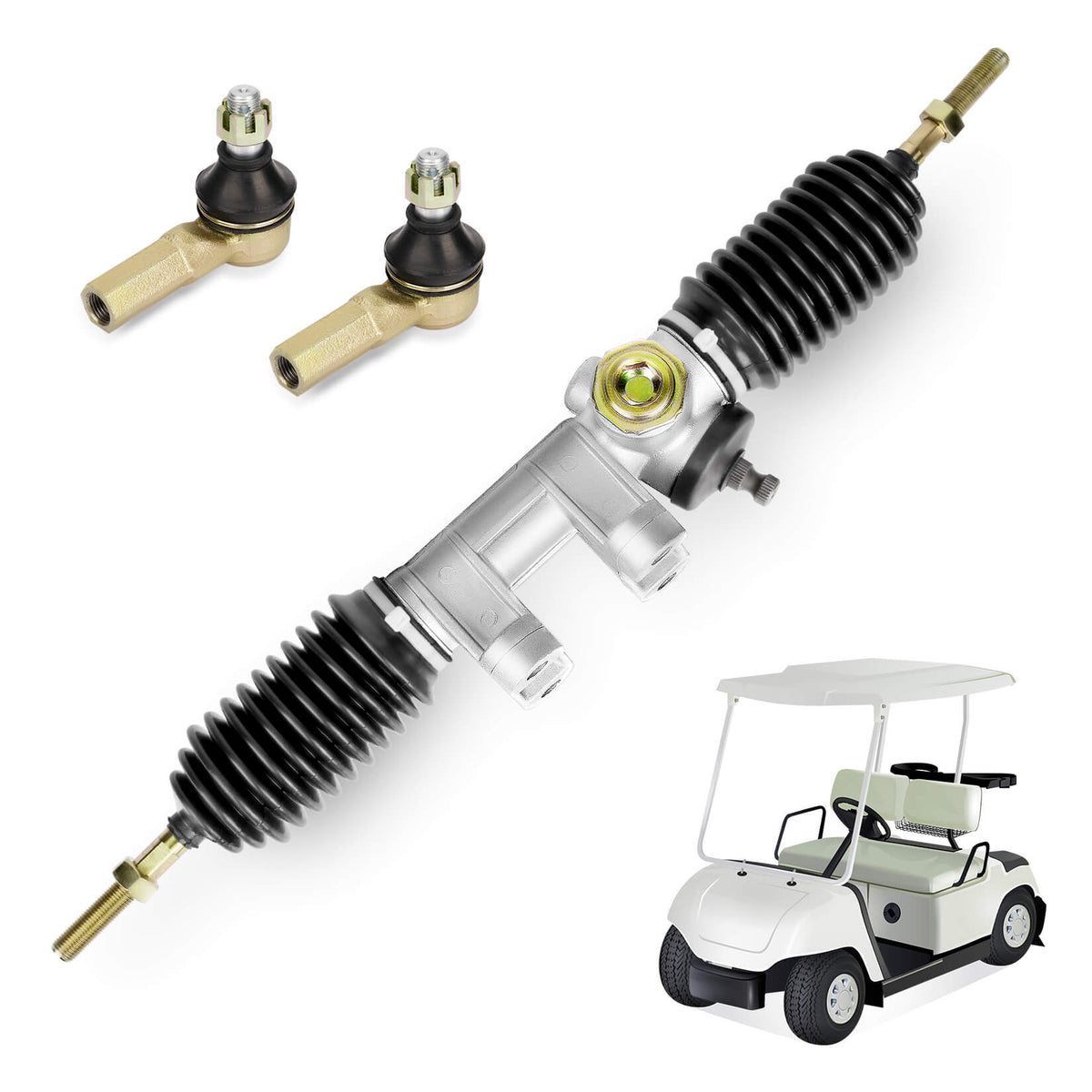 Yamaha Golf Cart Steering Gear Box Assembly for G22 Models 2003-2007 | Drive-up