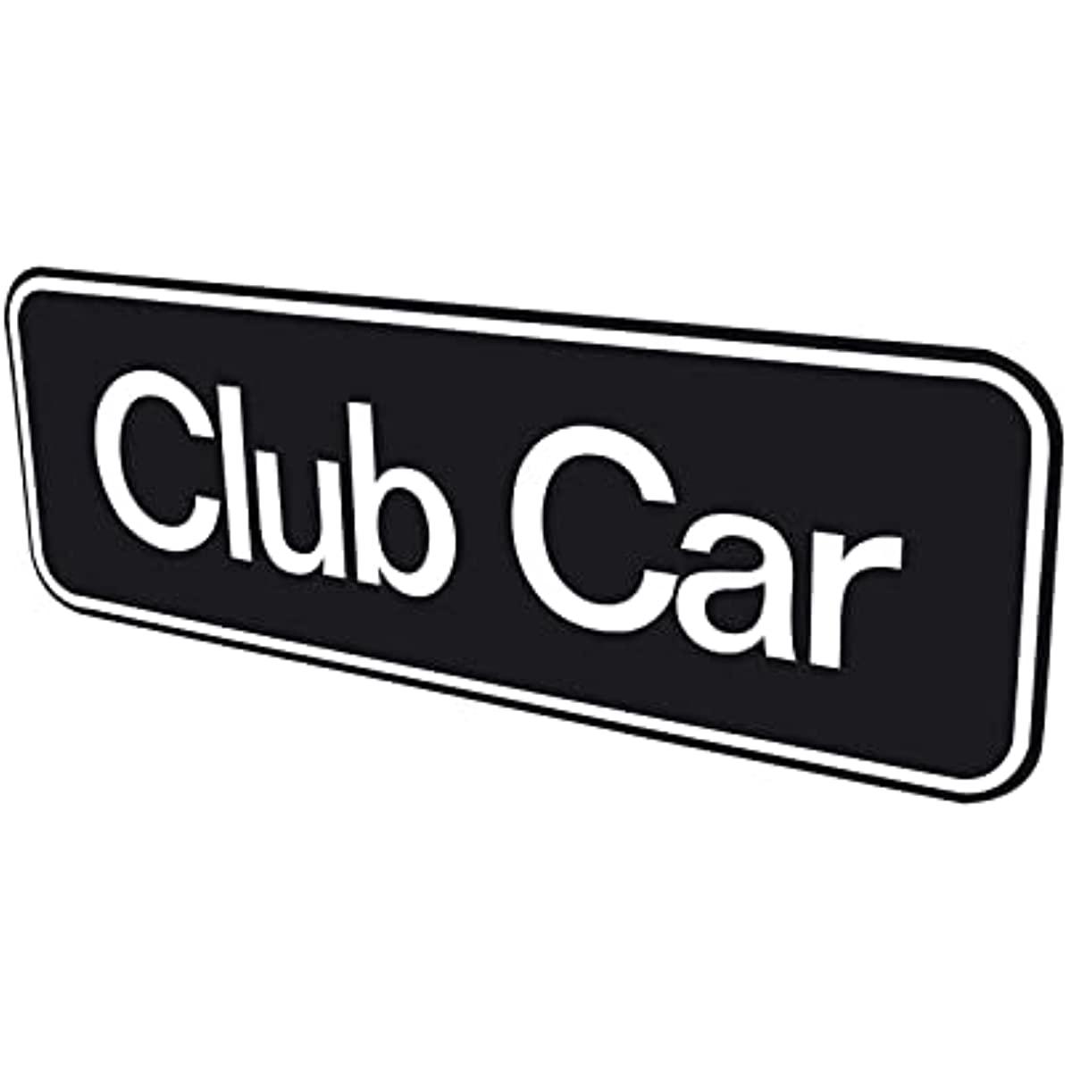 Silvery Temp Name Plate for ClubCar Golf Cart DRIVE-UP