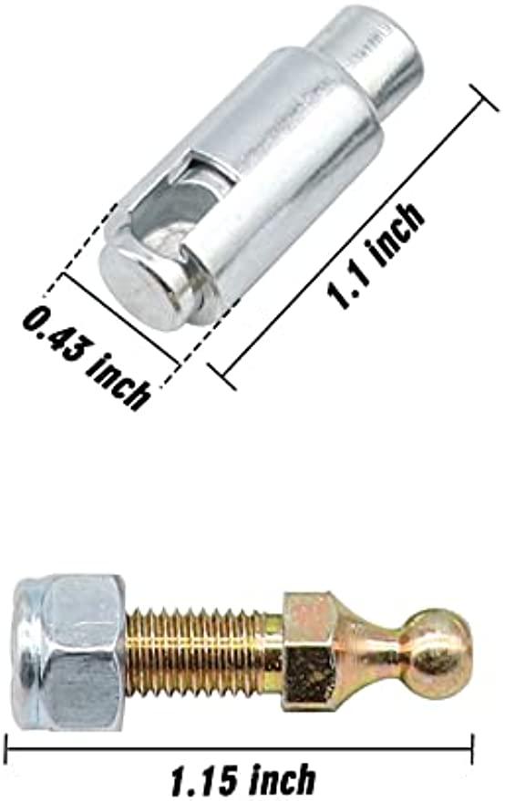 Club Car Transmission Cable End,Ball Stud Kit for DS & Precedent Gas Golf Cart DRIVE-UP