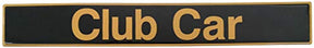 Name Plate,Black Gold Decal for Club Car Precedent Golf Car DRIVE-UP