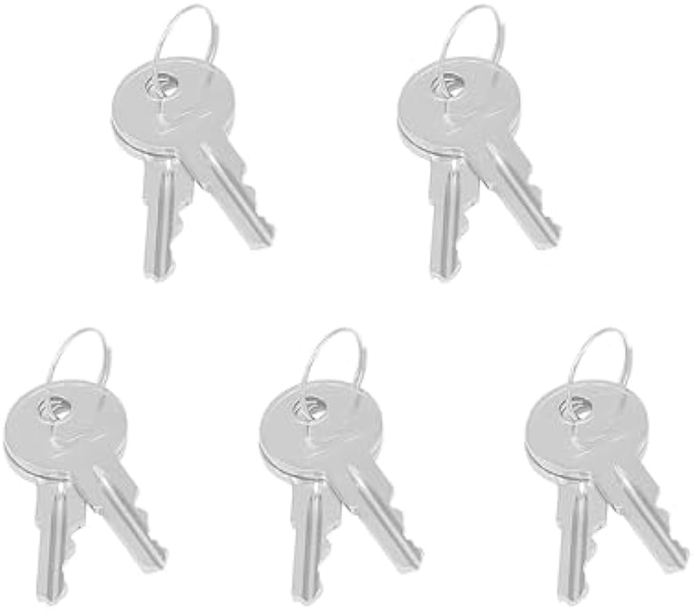 EZGO Golf Cart Key, EZGO Key Suitable for 1981-Up EZGO Series Golf Carts, 10PCS, Replace OEM# 17063-G01, 17063G1