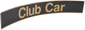 Name Plate,Black Gold Decal for Club Car Precedent Golf Car DRIVE-UP