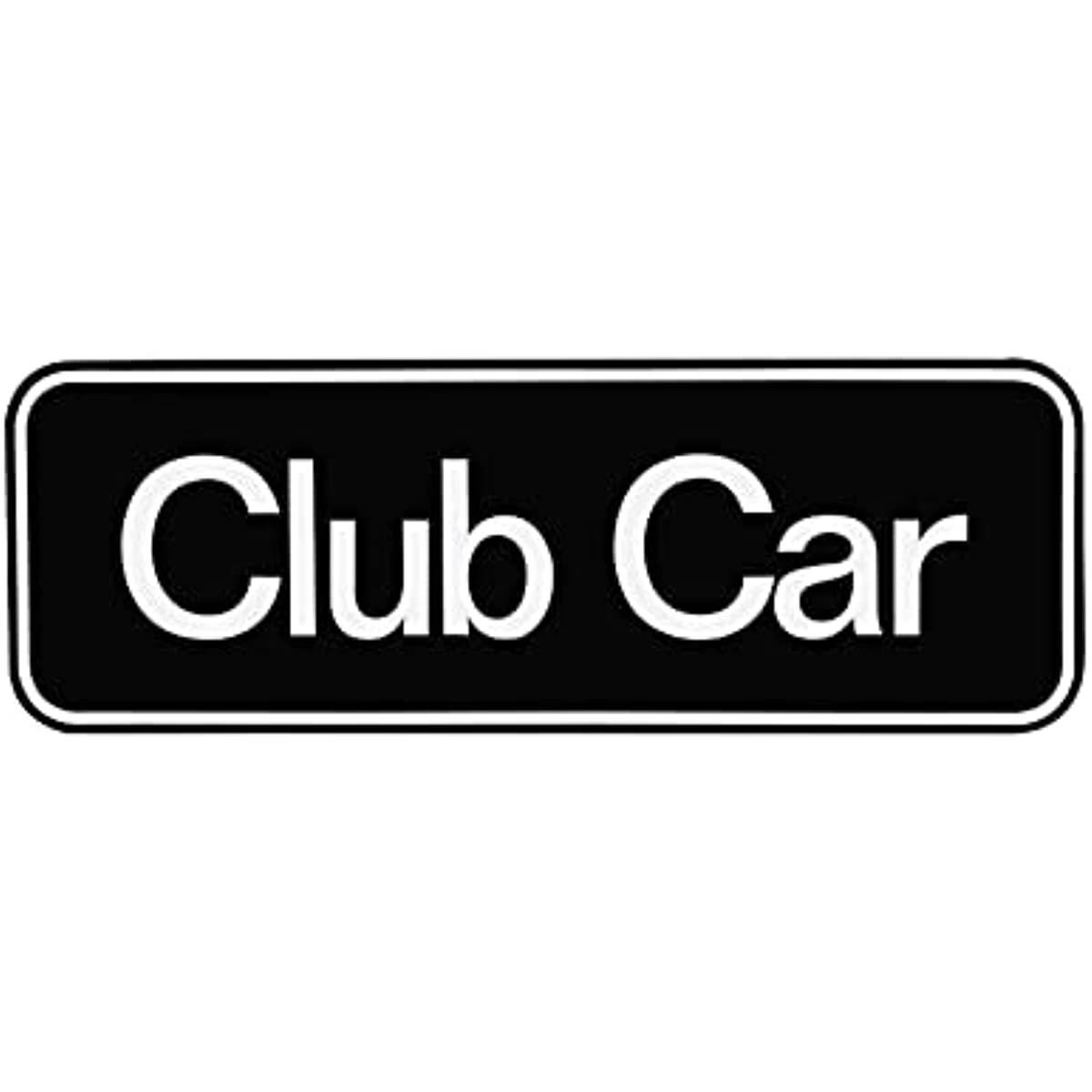 Silvery Temp Name Plate for ClubCar Golf Cart DRIVE-UP