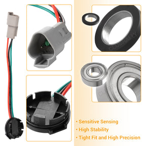 Club Car Speed Sensor and GE Magnet Kit for Golf Cart DS IQ & Precedent with GE Motor Only 102265601 120402100