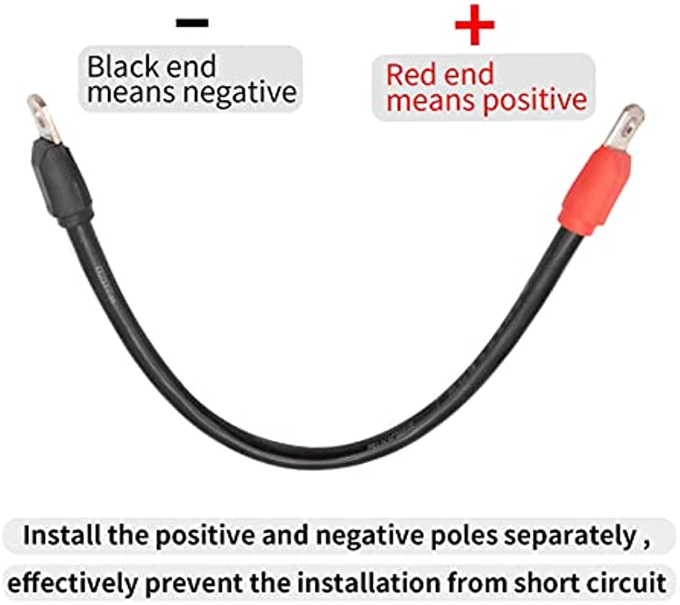 Golf Cart Battery Cables Wiring Kit for Club Car Precedent 2008-up 8V Batteries (5Pcs) DRIVE-UP