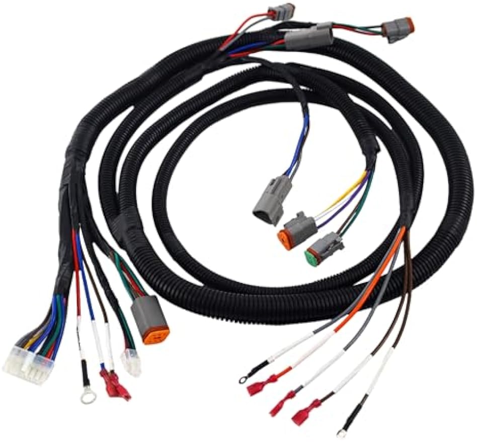 DRIVE-UP Golf Cart Control Wiring Harness for Club Car DS-Black Controller#1510-5201, DS Complete Vehicle Wiring Harnesses,OEM#102196601