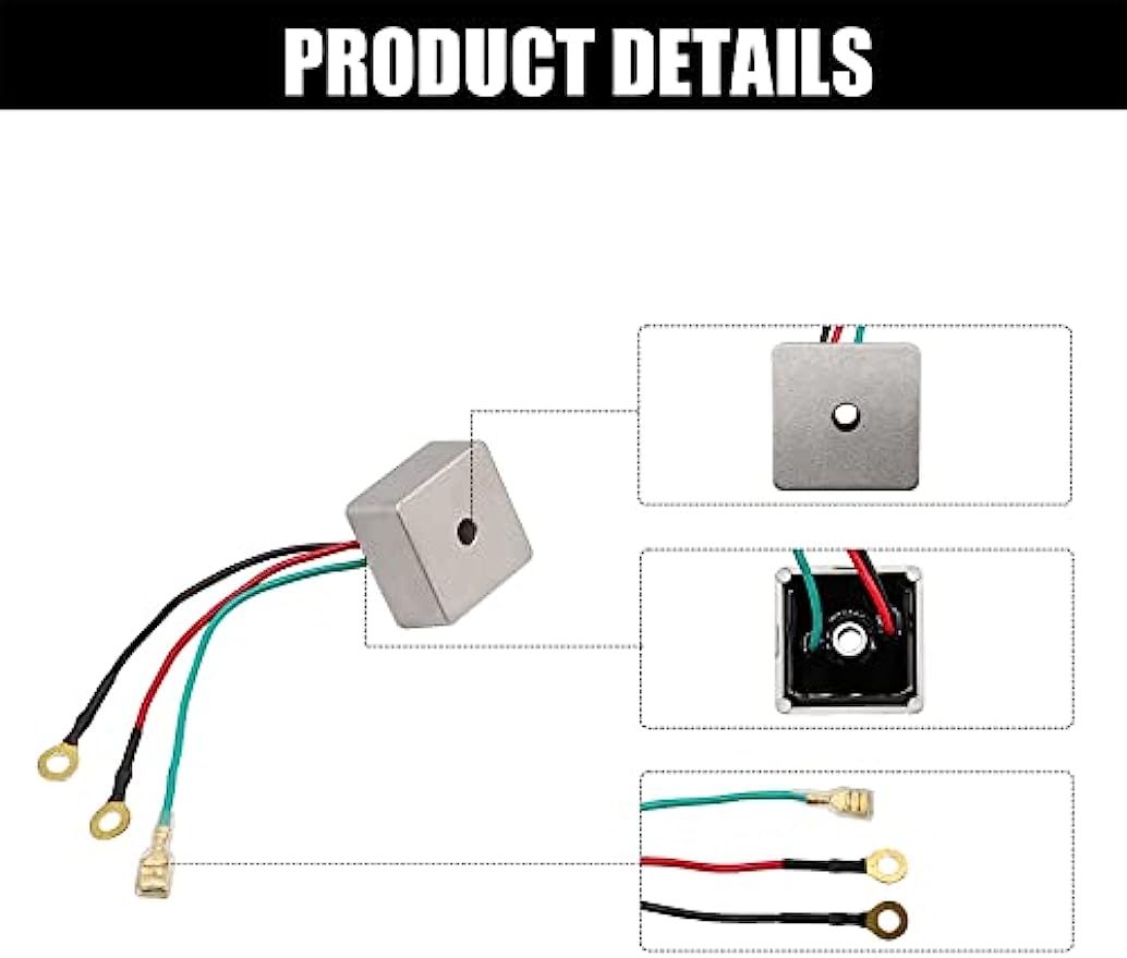 Voltage Regulator Replacement For EZGO TXT 1994-UP Gas Golf Cart