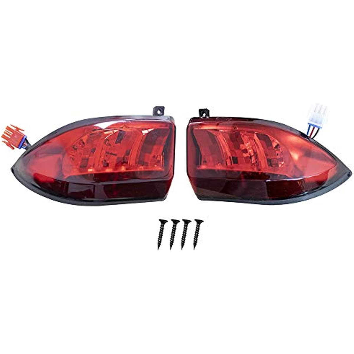 No. 1 accessories Golf Cart LED Taillight for Club Car Precedent 2004-Up and Tempo 2018-Up Models Replacements 12V 3 Wires Rear Light kit DRIVE-UP