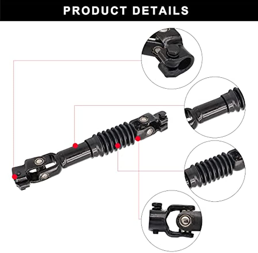 EZGO TXT Intermediate Steering Shaft Assembly Joint for 2001-Up Golf Cart DRIVE-UP