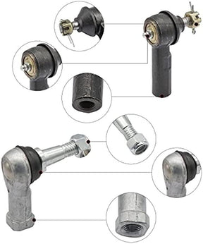 EZGO TXT Ball Joint Kit,Tie Rod End Set and Steering Back Outer Ball Joint DRIVE-UP