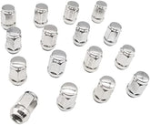 CartClan Golf Cart Chrome Lug Nuts, Suitable for Yamaha/GEM 12MMx1.25 Pack of 16