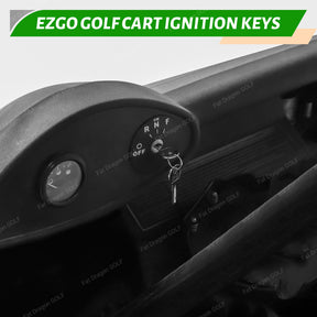 EZGO Key Ignition 25-Pack - Fits 1981+ Golf Carts (OEM 17063-G01) | Drive-up