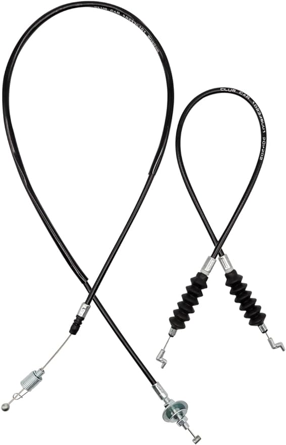 CartClan Golf Cart Club Car DS Governor & Accelerator Cable Snap in Kawasaki FE290 2004 & UP