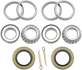 CartClan EZGO TXT Front Axle Wheel Hub Bearings & Seal Kit for 1976-up Gas and Electric Golf Cart OEM# 50892-G1 25146-G1 (2 Set)