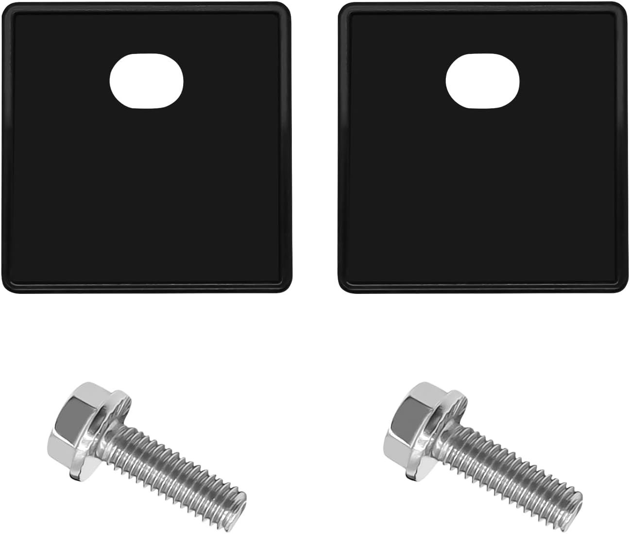 Golf Cart Front Top Strut Mount Pads with Stainless Steel Screws Kit, Fit for Club Car DS