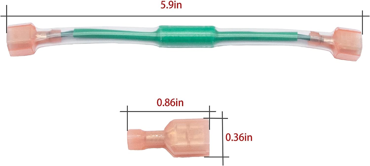 CartClan Club Car Resistor Assembly with Connectors for 2004-2008 Precedent Electric Golf Cart 102522701