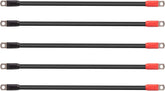 DRIVE-UP Golf Cart Battery Cable Set for Club Car DS 1995-Up 48 Volt 4 Gauge (Set of 5)