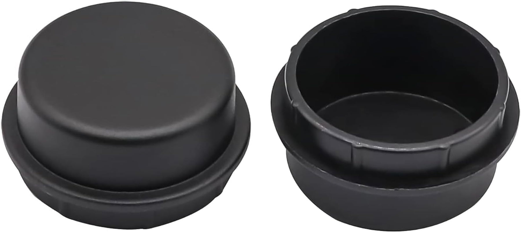 Golf Cart 2Pcs Front Hub Dust Cap Cover-Plastic Fits Club Car 2003-Up DS, 2004-Up Precedent and 2018-Up Tempo Golf Cart Spindle 102353201