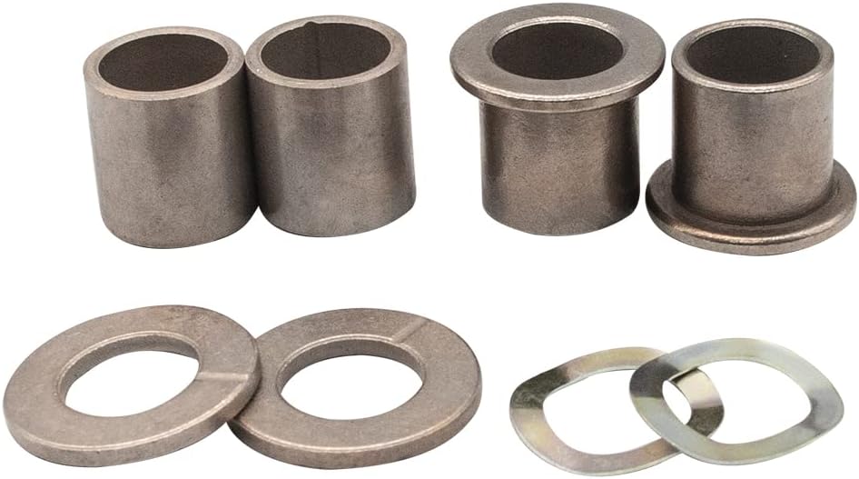 Panglong Golf Cart Upper and Lower Spindle Bronze Bushing Kit Fits 1981-Up Club Car DS Golf Carts Replace OEM#1010150 1016389 8067 7048