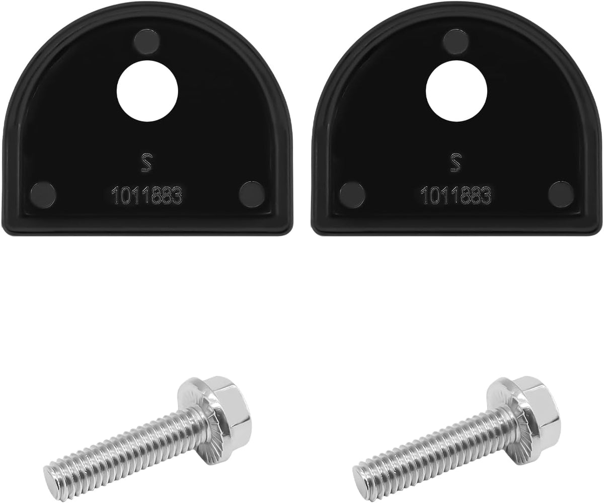 Golf Cart Front Top Strut Mount Pads with Stainless Steel Screws Kit, Fit for Club Car DS