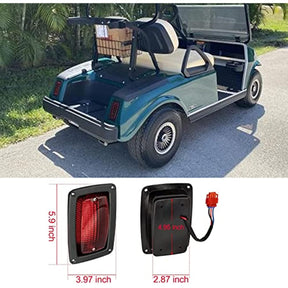 Drive-up LED Tail Light Kit for Club Car DS with (2) LED 3 Wire Taillights fit Golf Cart DRIVE-UP