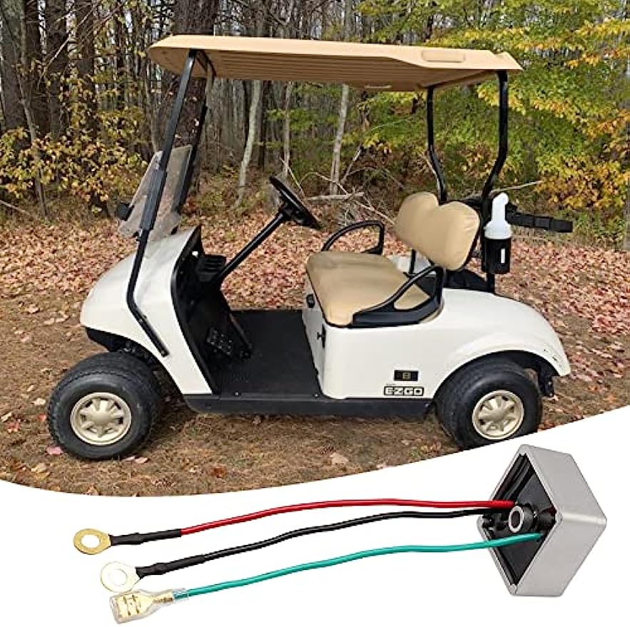 Voltage Regulator Replacement For EZGO TXT 1994-UP Gas Golf Cart