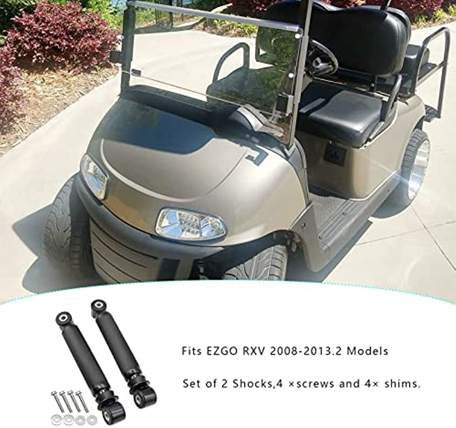 Rear Shock Absorbers for EZGO RXV Golf Cart Gas Electric Models DRIVE-UP