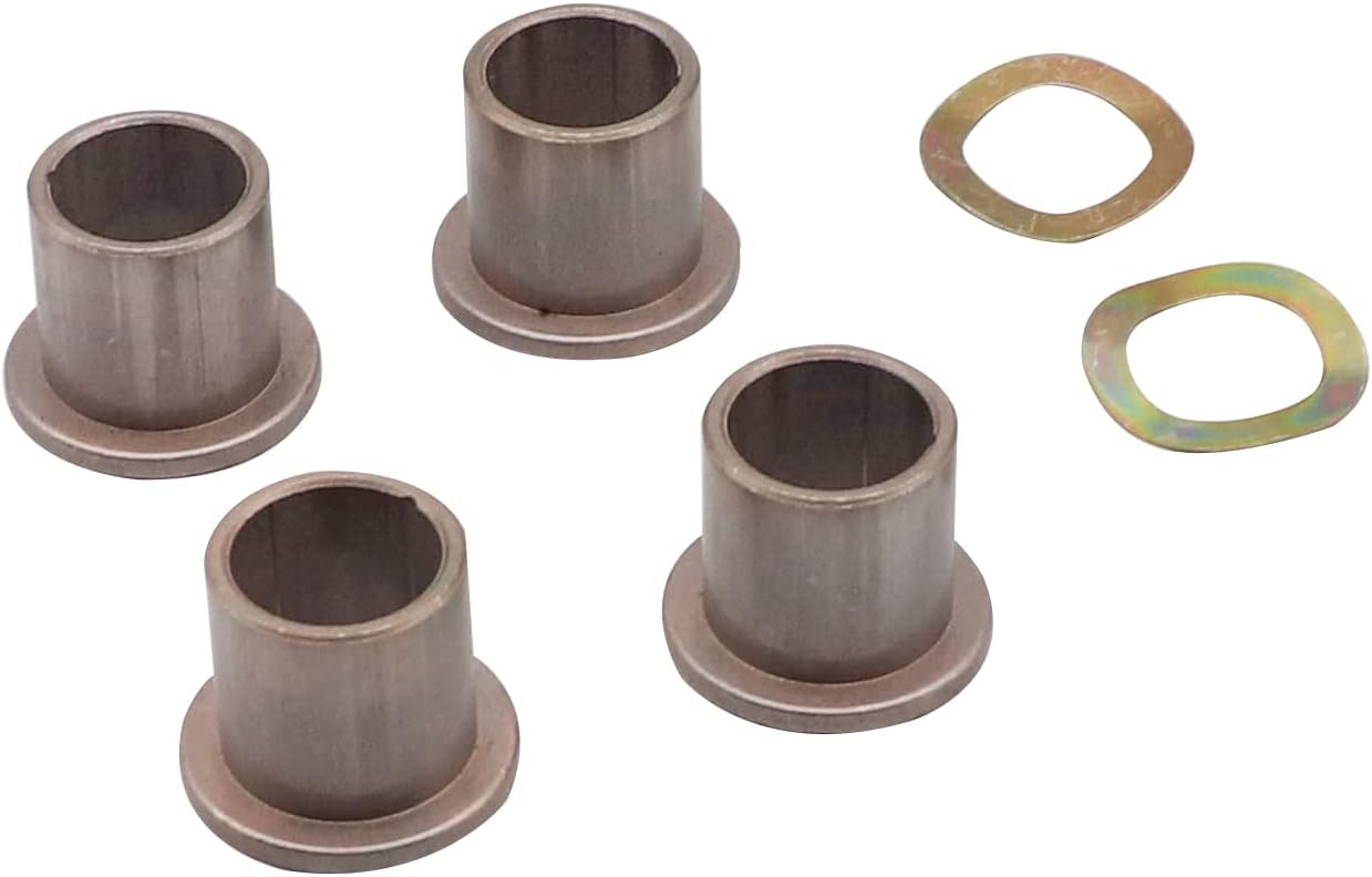 Club Car Spindle Lower Bushings, King Pin Wave Washer fits 2004-UP Precedent and 2018-UP Tempo Replaces OEM#102288401 7048