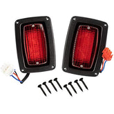 Drive-up LED Tail Light Kit for Club Car DS with (2) LED 3 Wire Taillights fit Golf Cart DRIVE-UP