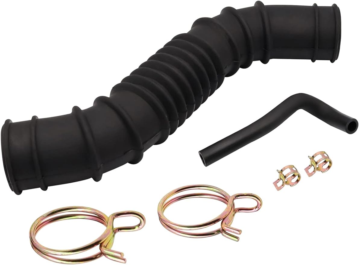 CartClan Club Car DS Gas Air Intake Hose and Crankcase Vent Tube Repair Sets With Clamp Fits 1998-UP Years, OEM#101837101 101971301 1016572 1017466