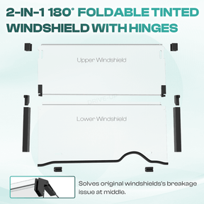 EZGO RXV windshield