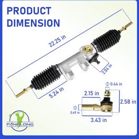 Yamaha Golf Cart Steering Gear Box Assembly for G22 Models 2003-2007 | Drive-up