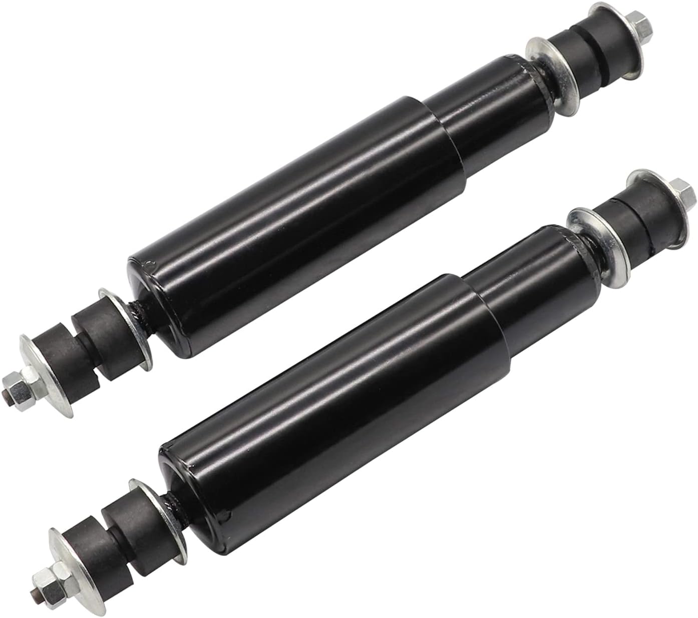 Golf Cart Front and Rear Shock Absorbers for EZGO TXT Golf Carts 1994-2001, Replaces OEM# 76418-G01, 70248-G01, 70324-G01, 76419-G01