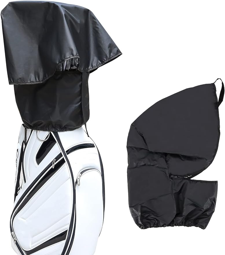 CartClan Golf Bag Rain Hood Waterproof Golf Bag Rain Cover for Golf Club Bags Fit Almost All Golfbags or Carry Cart