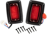 Drive-up LED Tail Light Kit for Club Car DS 1982-Up Golf Cart with 3 Wire Club Car Taillights OEM1017035