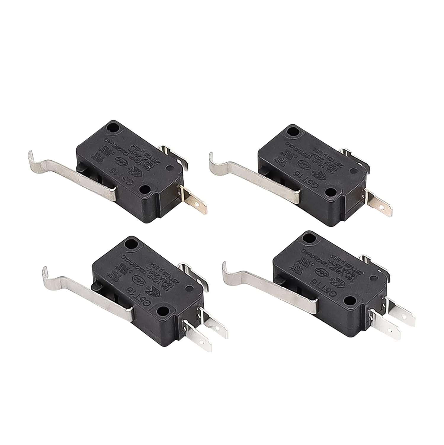 Drive-up 4 Pack Micro Switch 2 & 3 Prong Fit Club Car DS & Precedent Car Golf OEM 1014807 1014808