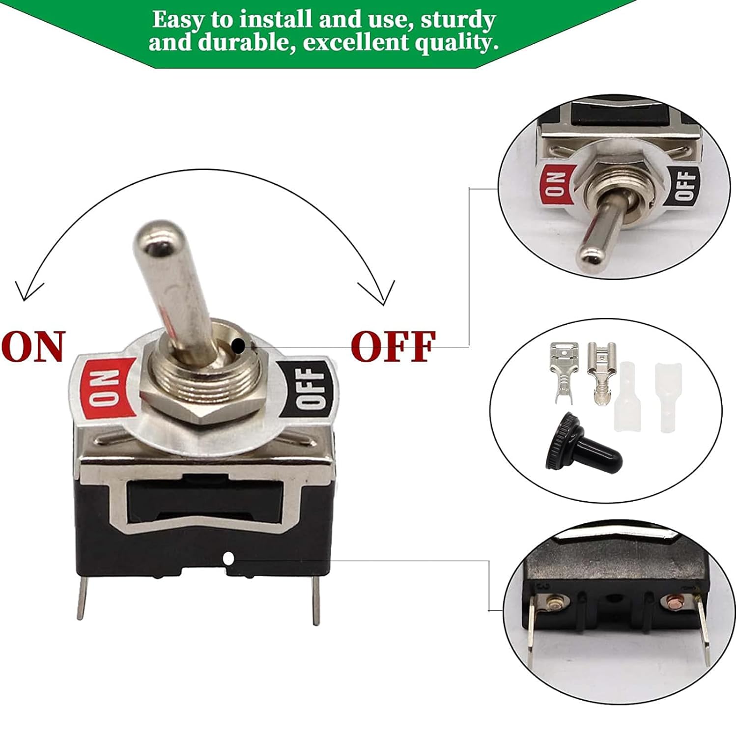 Panglong Club Car Precedent Electric Tow/Run Switch for 2004-Newer, Replace OEM#102511101